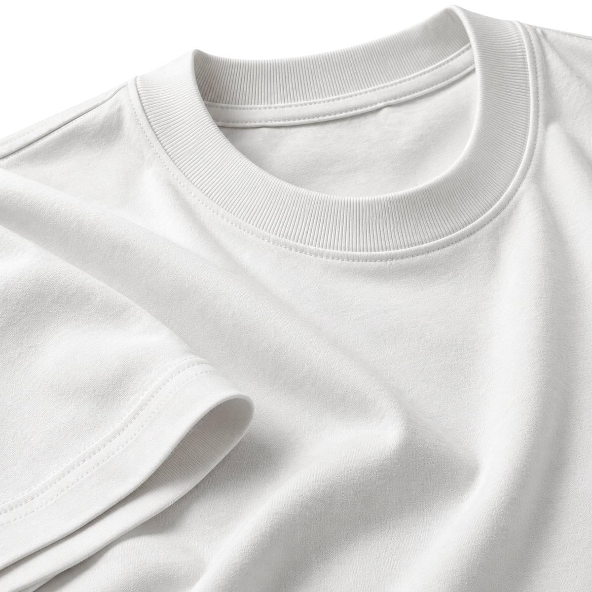 Premium Oversized Cotton T-Shirt – Pure White | HAVRELLORN