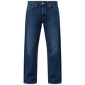 Premium Straight-Leg Denim Jeans – Dark Indigo Blue | HAVRELLORN