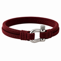 Premium Double-Wrap Suede Bracelet – Burgundy | HAVRELLORN
